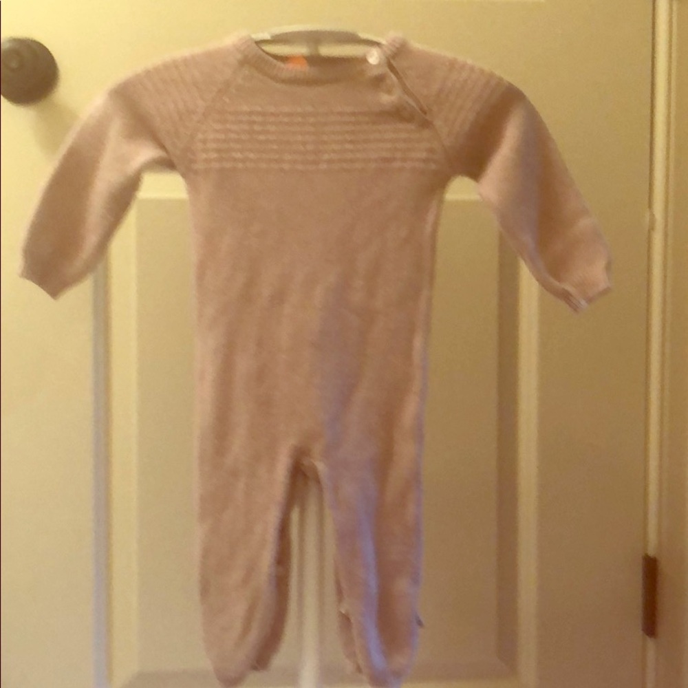 Luxury boutique find wool and cotton romper